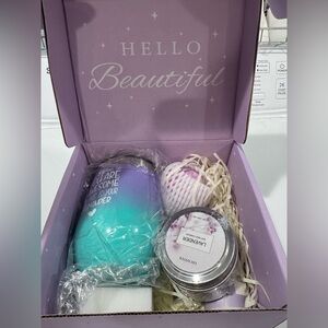 BNWP Purple and Blue Spa Gift Set